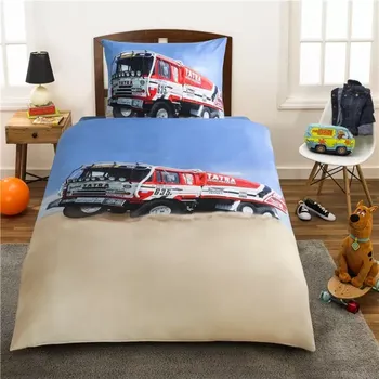 Povlečení POVLEČENÍ S 3D EFEKTEM 140x200/70x90cm - TATRA - DAKAR