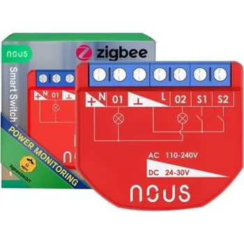 Centrální jednotka pro chytrou domácnost Module NOUS B3Z ZigBee 2Ch