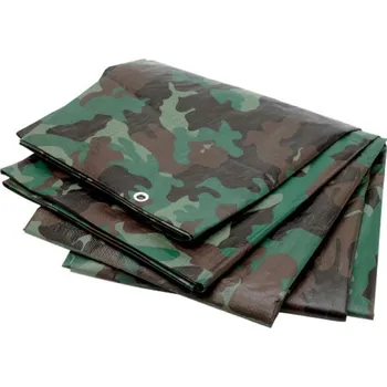 Krycí plachta Maskáčová krycí plachta 285x400cm MIL-TEC (Universální polyetylénová plachta v maskáčovém provedení, vhodná pro celoroční použití.)