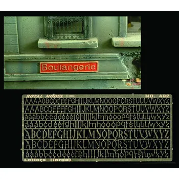 Plastikový model Royal Model Letters (large)
