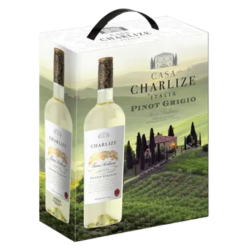 Víno Casa Charlize Pinot Grigio IGT, Bag in Box, 3l