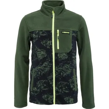 Chlapecké oblečení Chlapecká fleecová mikina Head BONY 164/170 Zelená, Černá, Světle zelená