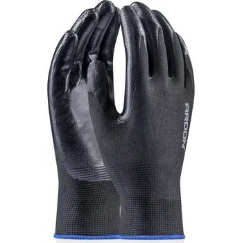 Pracovní rukavice ARDON Rukavice NYPLEXX, polomáčené A8010/09 Černá 9 Standartní