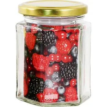 Zavařovací sklenice s víčkem TORO Sechs 278ml