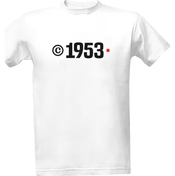 Tričko s potiskem Copyright 1953 Unikát pánské