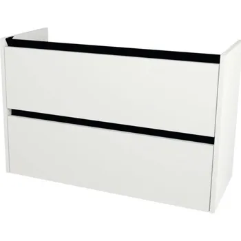 Koupelnový nábytek Koupelnová skříňka pod umyvadlo Devo Etna 2.0 bílá 97 x 64 x 40 cm ET2-SU2S97-P36