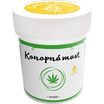 Rostlinný olej Konopná mast s měsíčkem – na citlivou a podrážděnou pokožku, 100 ml