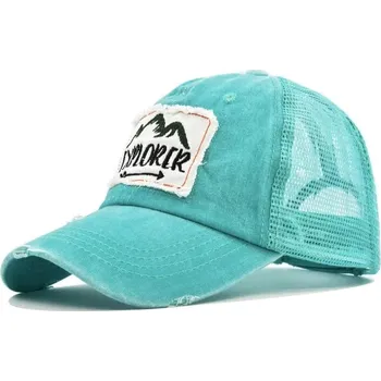 Kšiltovka Nová sportovní kšiltovka s výšivkou | čepice s kšiltem - modrý