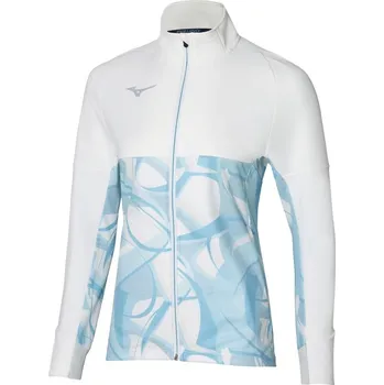 Běžecké oblečení Běžecká bunda Mizuno Paris Athlete Hybrid Warm up Jacket 32GCB80129 Velikost textilu: L
