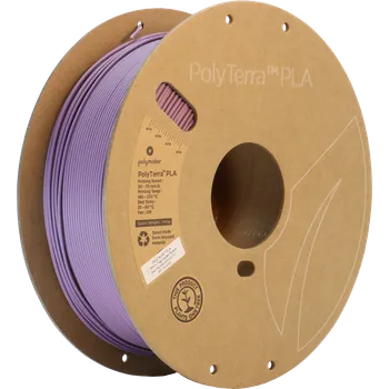 3D tisk Polymaker PolyTerra PLA 1.75mm 1kg | Fialová - Muted purple