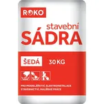 Sádra Rokospol šedá stavební – 30 kg