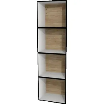 Koupelnový nábytek Koupelnová skříňka vysoká Devo Sonus 2.0 bílá 38 x 124,5 x 28 cm SO2-SO38x125-F01