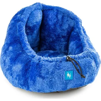 Pelíšek pro psa PROFIZOO Pelech Adriana 45cm modrá (Plys)