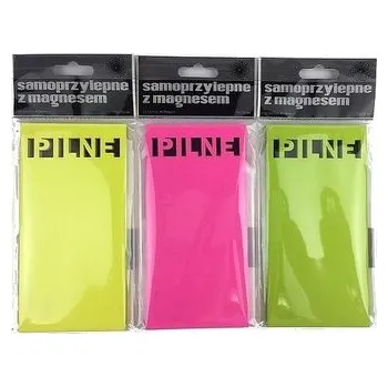 Set školních potřeb Karteczki elektrostatyczne 75x75mm 100K Pilne