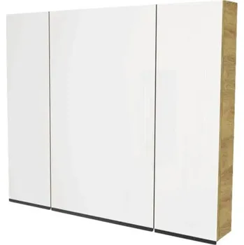 Koupelnový nábytek Zrcadlová skříňka bez osvětlení Devo Viva 2.0 100 x 15 x 85 cm natural hickory