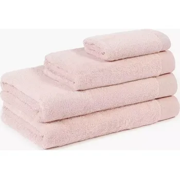 Modalový ručník / osuška - pudrová 50x100