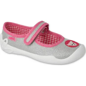 Dívčí bačkory Dívčí balerínky BEFADO BLANCA 114X501 Velikost: 26