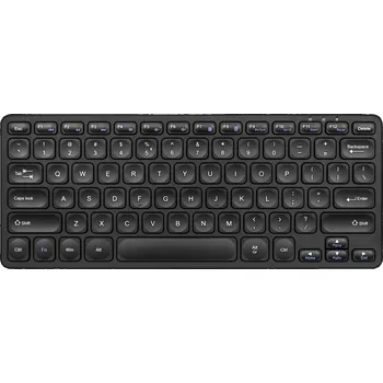 Klávesnice Perixx PERIBOARD-416 DE USB klávesnice německá, QWERTZ černá USB hub