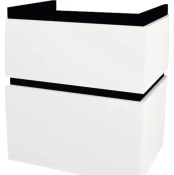 Koupelnový nábytek Koupelnová skříňka pod umyvadlo Devo Viva 2.0 bílá matná 59 x 66 x 44 cm VV2-SU2S59x66-F83