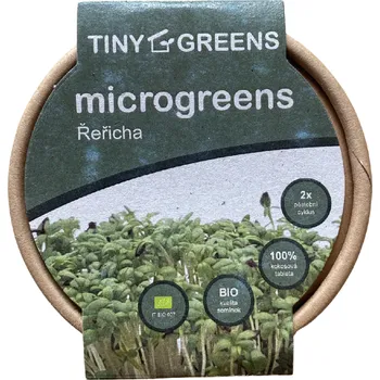 Nádoba na klíčení Pěstební kelímek Tiny Greens Druh semínek: Řeřicha