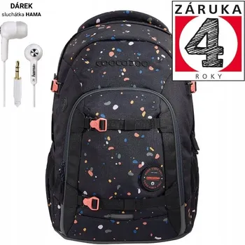 Školní batoh Vícekomorový Školní batoh Coocazoo černý 25 l