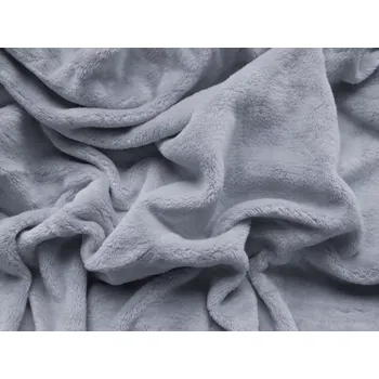 Prostěradlo Prostěradlo mikroplyš 140 x 200 cm světle šedé
