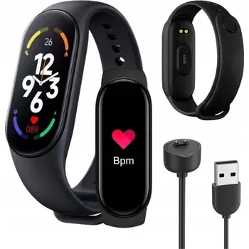 Hodinky Chytrý náramek Lewer m7 PRO černý