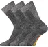 pracovní ponožka BOMA Pracan BM000000585900101236 3 páry šedé 43-46