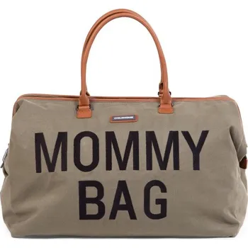 Přebalovací taška CHILDHOME Přebalovací taška Mommy Bag Canvas Khaki