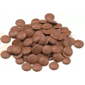 Výroba svíčky Španělská mléčná čokoláda 38 %, 20 kg balení, dropsy | IBER CACAO, Milk