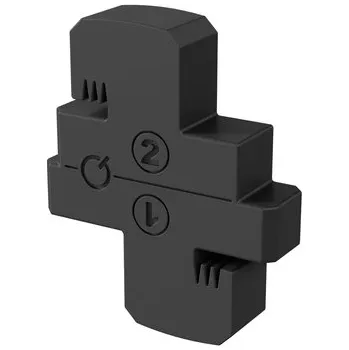 Zábradlí Středová guma pro ukončovací profil, Easy Glass Smart