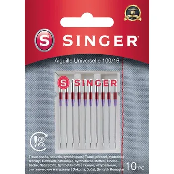 Jehly univerzální Singer 10x100