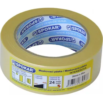 SPOKAR Páska maskovací krepová 50m x19mm, do 60°C