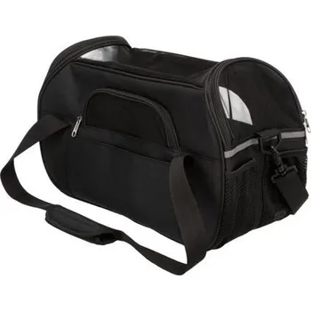 přepravka pro zvíře Trixie Transportní taška GINA, 42 x 22 x 58 cm, do 7 kg,prošíváná, uvnitř hebký plyš, tělová