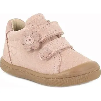 Dívčí obuv barefoot kožené celoroční botičky Primigi 6906633 velikost 25