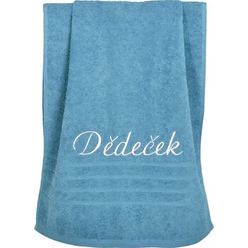 Ručník Dárkový ručník, Dědeček, modrý