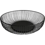 Drátěná mísa na ovoce KITCHISIMO černá Ø28cm