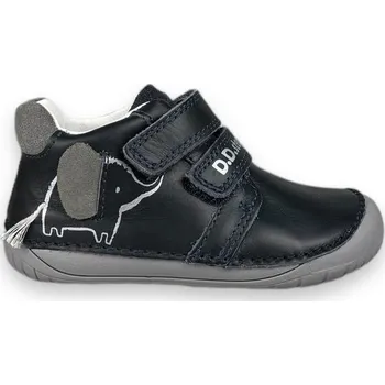 Capáčky DDstep barefoot kožené boty - Slon - 21