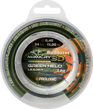 Prologic Bulldozer Green Helo Leader 0,6 mm/100 m