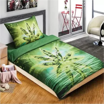 Povlečení POVLEČENÍ S 3D EFEKTEM 140x200/70x90cm - TRÁVA