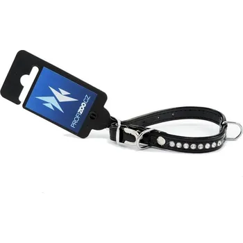 Obojek pro psa PROFIZOO Obojek štrasový (10mm x 26cm) černá
