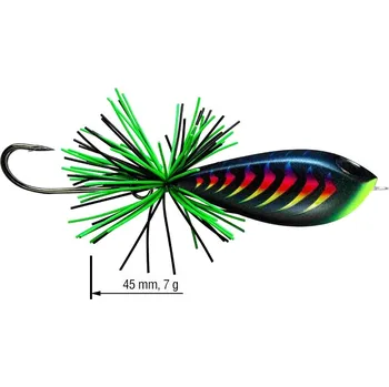 Umělá nástraha Wobler hladinový BX Skitter Frog RAPALA 4,5 cm - Color: NIA