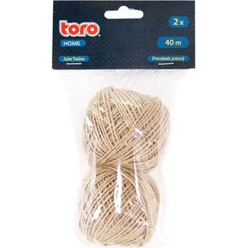 Sada nářadí Jutový provázek TORO 40m 2ks