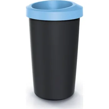 Odpadkový koš Odpadkový koš COMPACTO světle modrý/černý, varianta 45 l