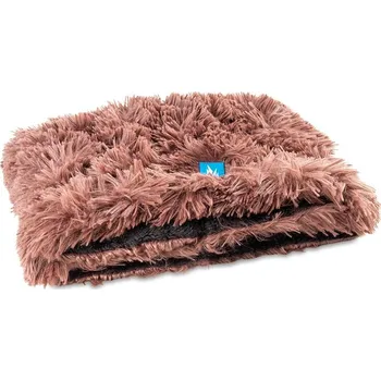 deka PROFIZOO Deka dvouvrstvá 200 x 160 cm Long hnědá/černá XXL (Plys)