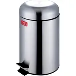 Nerezový nášlapný odpadkový koš TORO Retro 20l