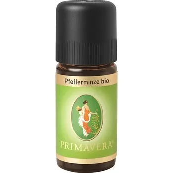 Vonný olej Primavera Aromaterapie Esencialni-olejeMáta peprná v bio kvalitě 5 ml ()