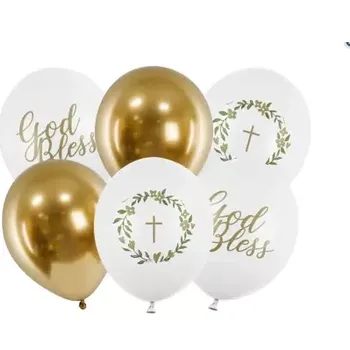 Balónek Balóny Strong 30cm God Bless, 6ks