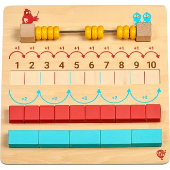 Hračka LUCY & LEO Moje první matematická hra počítání - dřevěná herní sada
