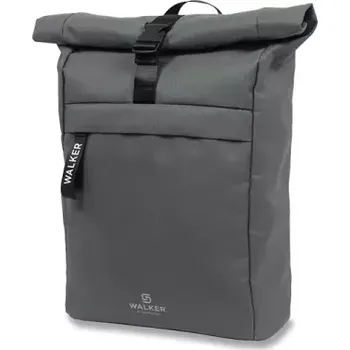 Školní batoh Batoh Walker Roll Top – šedý